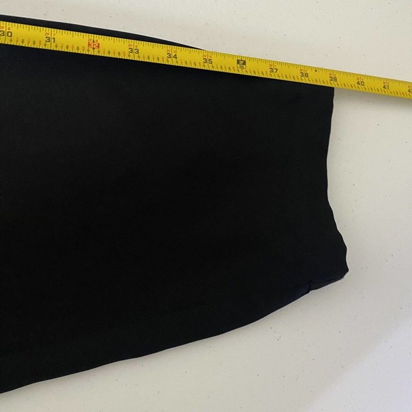 Eileen Fisher Women’s Black Polyester Spandex Elastic Waist Pants With Pockets. - Picture 10 of 13